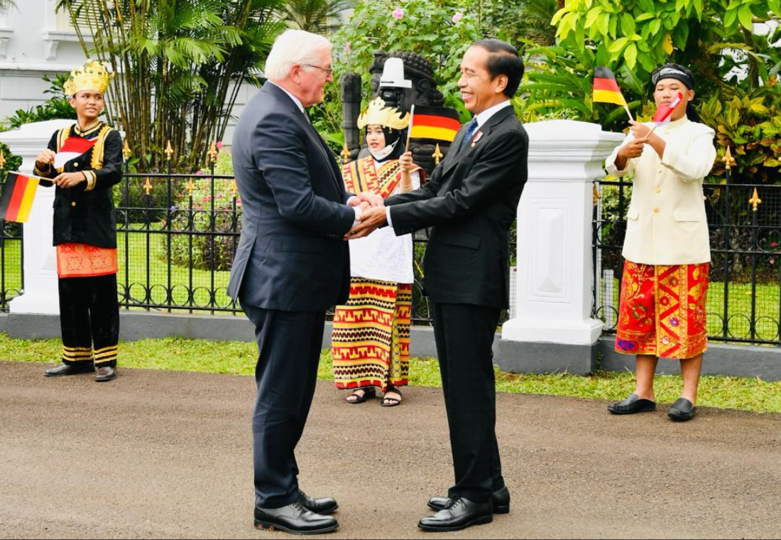 Presiden Jokowi Ajak Presiden Jerman Investasi dalam Industri Hijau